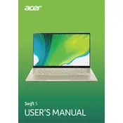 Acer Swift 5 SF514-55GT Laptop manual cover