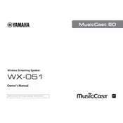 Yamaha WX-051 Speaker
