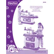 Fisher Price Mattel Grow-With-Me Kitchen J8226 Toy manual cover