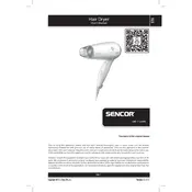 Sencor SHD 7120WH Hair Dryer manual cover