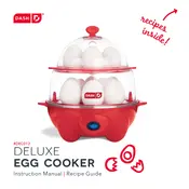 Dash DEC012 Deluxe Egg Cooker manual cover