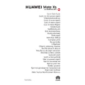 Huawei Mate Xs Smartphone manual cover