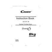 Candy GO DV36 1-37S manual cover