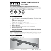 Sealey MS063 Dolly manual cover