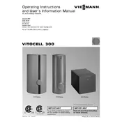 Viessmann Vitocell 300 EVA Series Storage Tank manual cover