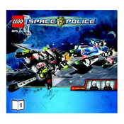 LEGO Space Police 5973-1 Construction Set manual cover