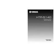 Yamaha HTR-5140 Receiver manual cover