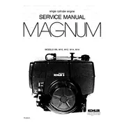 Kohler M8 Engine manual cover