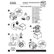 Xerox Phaser 8200 Printer Station Printer manual cover