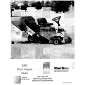 Toro Wheel Horse 56176 Mower manual cover