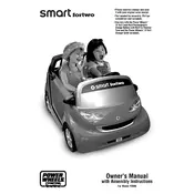 Power Wheels Mattel Smart For two Coupe Ride-On P2896 Toy manual cover