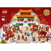 LEGO Chinese Festival 80105-3 Construction Set manual cover