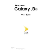 Samsung Galaxy J3 Sprint SM-J320VZKAVZW Phone manual cover