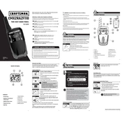 Craftsman CMXZRAZF118 Radio manual cover