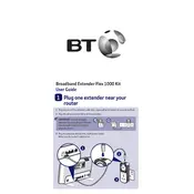 BT Broadband Extender Flex 1000 Extender manual cover