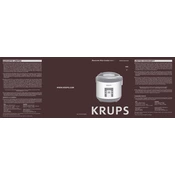 Krups RK700950 Rice Cooker manual cover