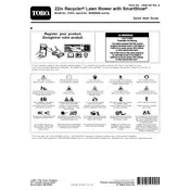 Toro Recycler SmartStow 22-inch 21445 Mower