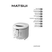 Matsui M18FFW09E manual cover