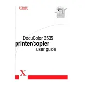 Xerox DocuColor 3535 Printer manual cover