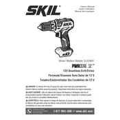 Skil DL529002 Drill manual cover