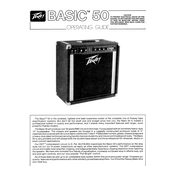 Peavey Basic 50 Amplifier manual cover