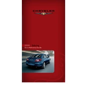 Chrysler Sebring 2009 Sedan manual cover