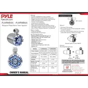 Pyle PLMRWB50L Speaker manual cover