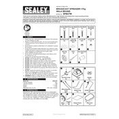 Sealey SPB37W Spreader manual cover