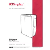 Dimplex Everdri Dehumidifier manual cover