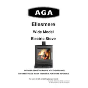 AGA Ellesmere Wide Stove manual cover