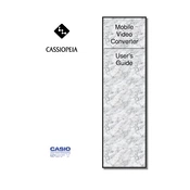 Casio Cassiopeia Video Converter manual cover