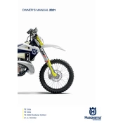 Husqvarna TE 250i 2021 Motorcycle manual cover