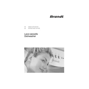 Brandt VH1235J Dishwasher manual cover