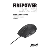 ADX Firepower ADV. 23 ADXM0923 Mouse manual cover