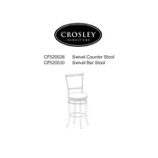 Crosley CF520026 Stool manual cover