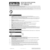 Sealey RGH18.V2 Hose manual cover