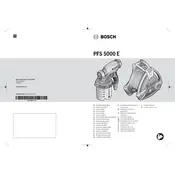 Bosch PFS 5000 E Spray manual cover