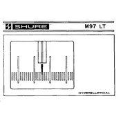 Shure M97 LT Microphone manual cover