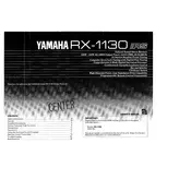 Yamaha RX-1130 Receiver manual cover