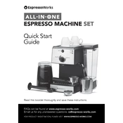 Cookworks 8956053 CM4637-GS Coffee Machine manual cover