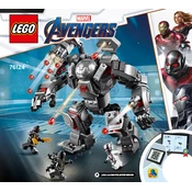 LEGO Avengers 76124 Construction Set manual cover