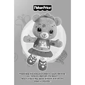 Fisher Price Mattel Doodle Bear Violet W0377 Toy manual cover