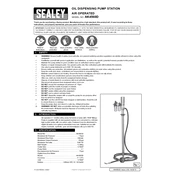 Sealey AK4560D Oil Dispenser manual cover