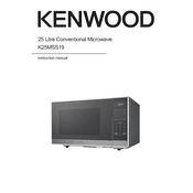 Kenwood K25MSS19 manual cover