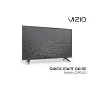 Vizio E390-C0 TV manual cover