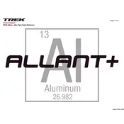 Trek Allant Plus Alloy Bicycle manual cover