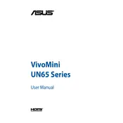 ASUS VivoMini UN65 Computer manual cover