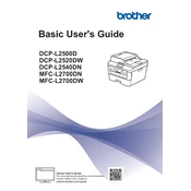 Brother MFC-L2700DN manual cover