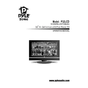 Pyle P32LCD TV manual cover