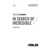 ASUS ZenBeam E1 Projector manual cover